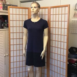Gap Lightweight Sweater Dress Cotton/wool blend
